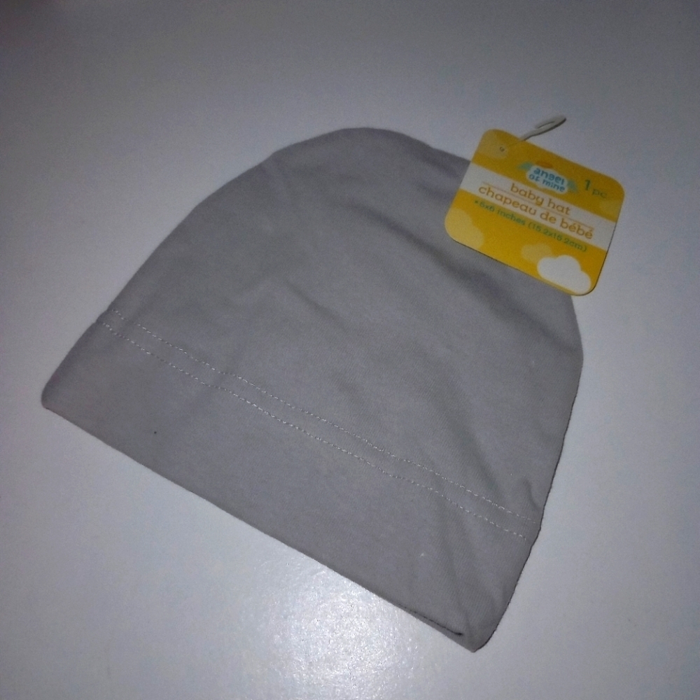 Gray Baby Hat newborn NWT grey